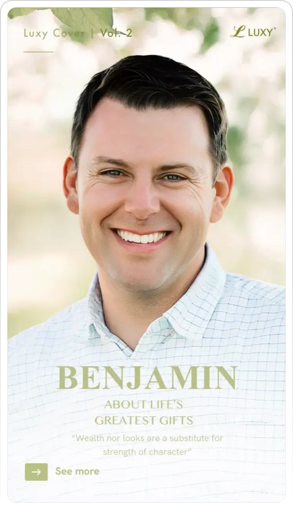 Benjamin Luxy member story
